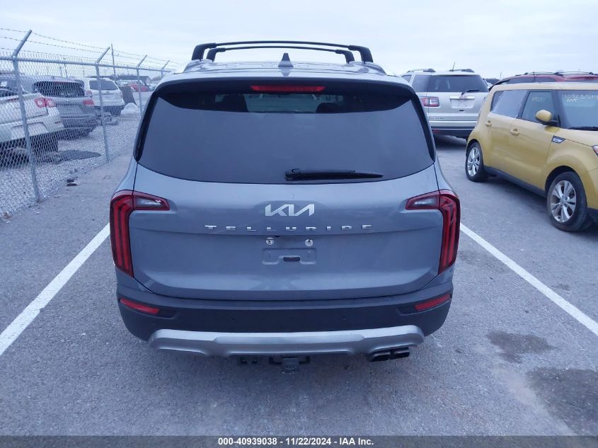 2022 Kia Telluride Sx VIN: 5XYP54HC8NG243157 Lot: 40939038