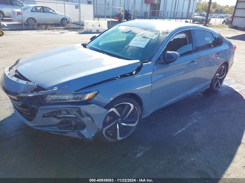 VIN 1HGCV1F4XMA104818 2021 HONDA ACCORD SPORT SPECIAL EDITION