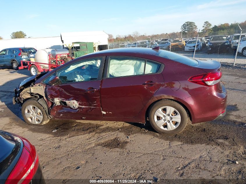 2018 Kia Forte Lx VIN: 3KPFK4A74JE186528 Lot: 40939084