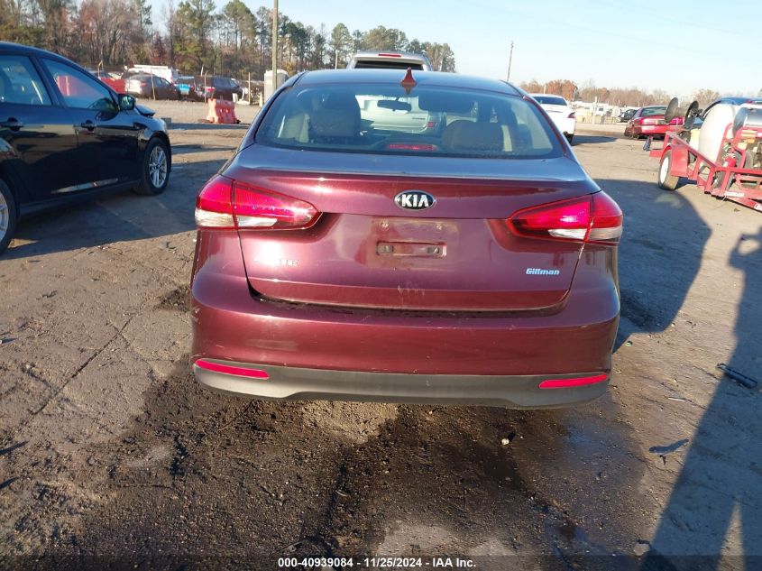 2018 Kia Forte Lx VIN: 3KPFK4A74JE186528 Lot: 40939084