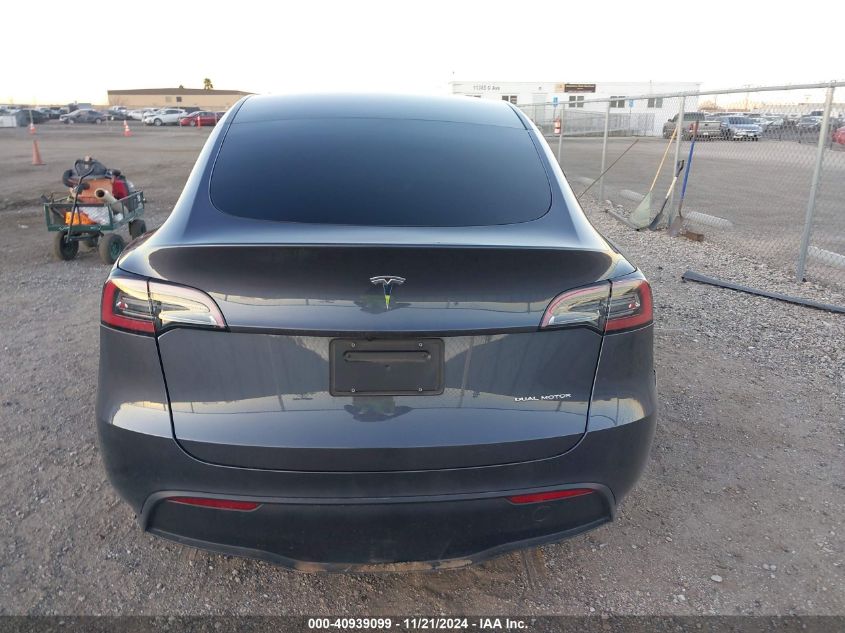 2023 Tesla Model Y Awd/Long Range Dual Motor All-Wheel Drive VIN: 7SAYGAEE0PF907791 Lot: 40939099