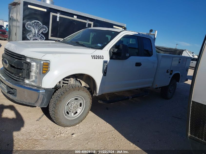 2019 Ford F-250 Xl VIN: 1FT7X2B66KEE37529 Lot: 40939118