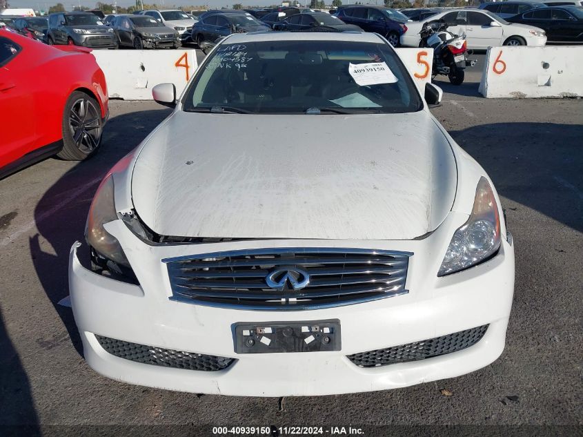 2010 Infiniti G37 Journey VIN: JN1CV6EK5AM101494 Lot: 40939150