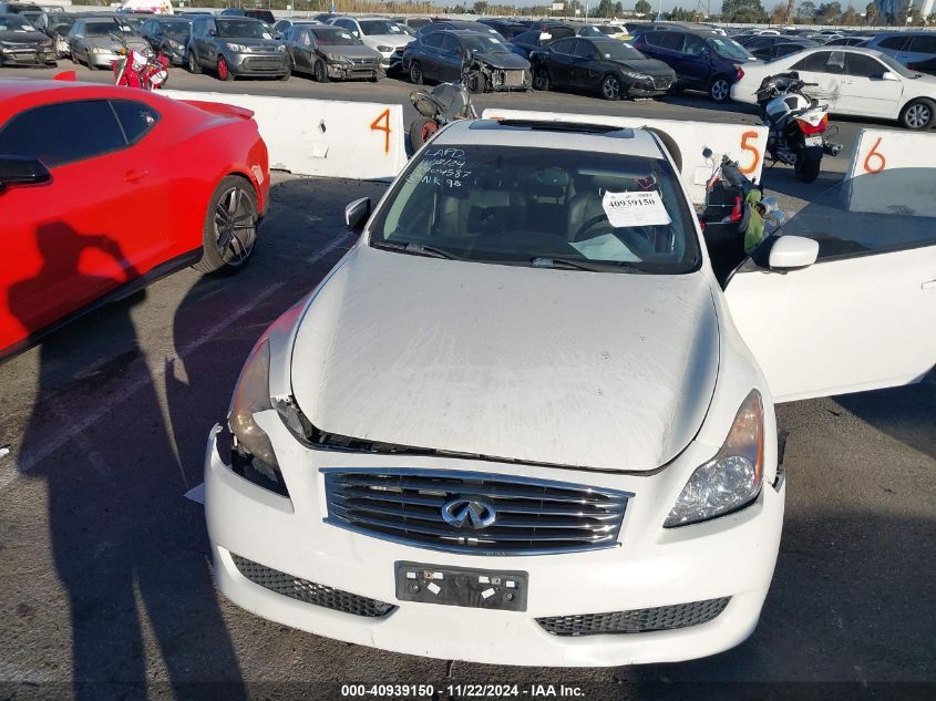 2010 Infiniti G37 Journey VIN: JN1CV6EK5AM101494 Lot: 40939150