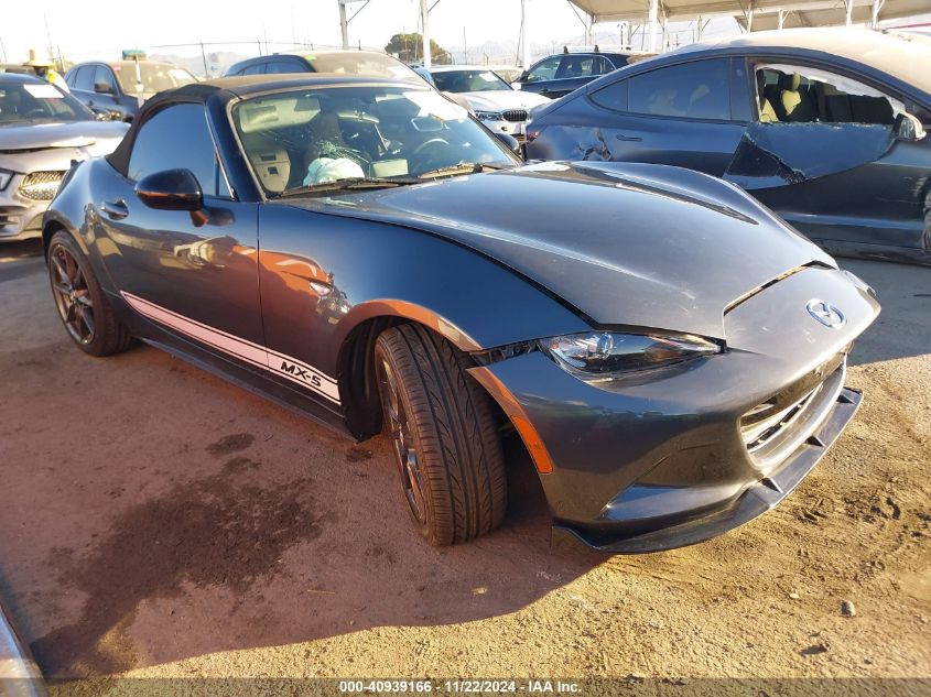 2016 Mazda Mx-5 Miata Club VIN: JM1NDAC78G0119255 Lot: 40939166