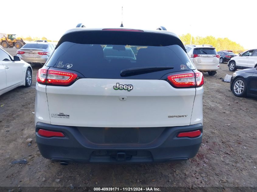 2016 Jeep Cherokee Sport VIN: 1C4PJLAB8GW273546 Lot: 40939171