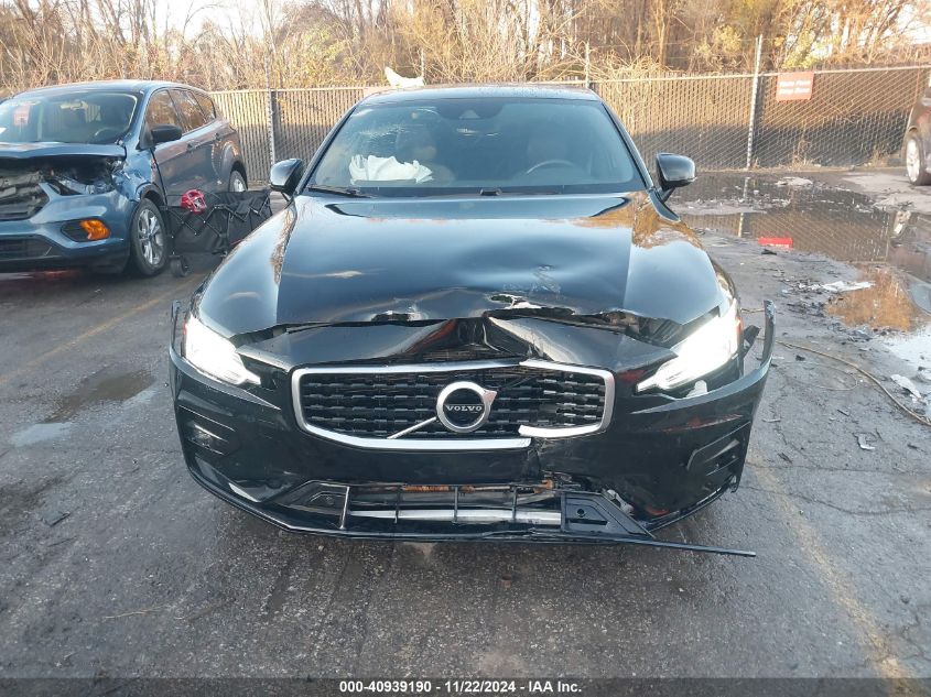 2019 Volvo S60 T6 R-Design VIN: 7JRA22TM3KG016892 Lot: 40939190