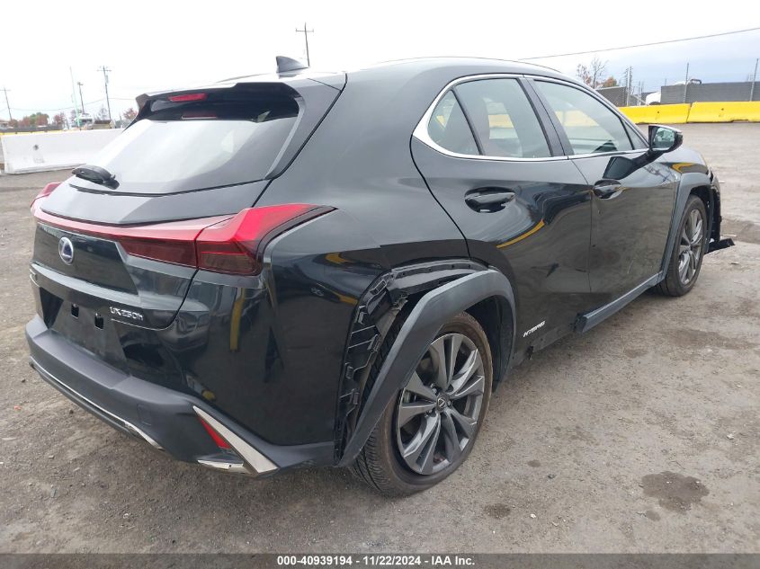 VIN JTHU9JBH1K2012339 2019 Lexus UX 250H, F Sport no.4