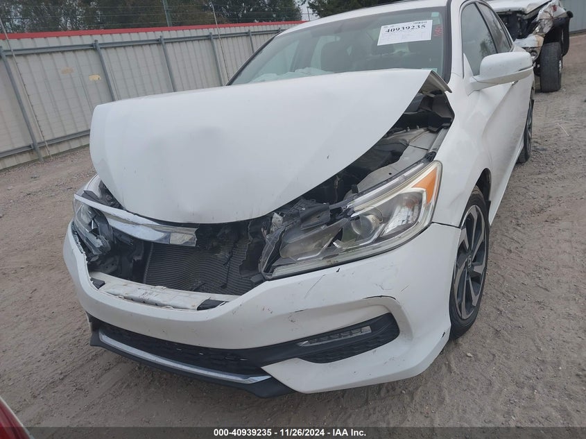 2016 HONDA ACCORD VIN: 1HGCR2F89GA081842