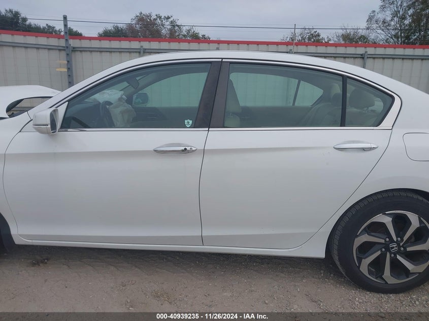 2016 HONDA ACCORD VIN: 1HGCR2F89GA081842