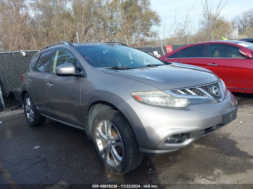 2011 Nissan Murano Le VIN: JN8AZ1MWXBW181840 Lot: 40939236