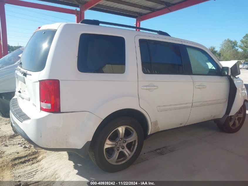 2012 Honda Pilot Ex-L VIN: 5FNYF4H73CB043215 Lot: 40939242