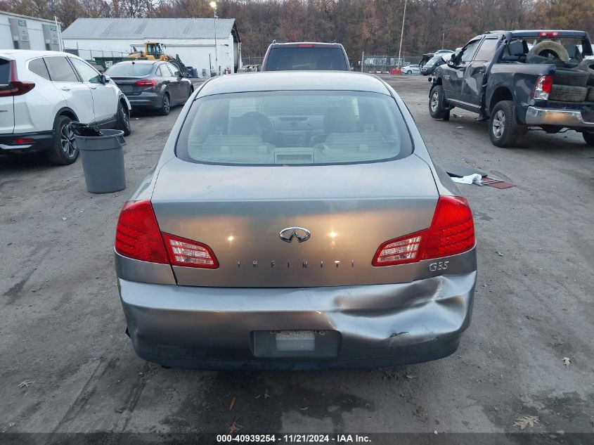 2004 Infiniti G35 VIN: JNKCV51E04M105706 Lot: 40939254