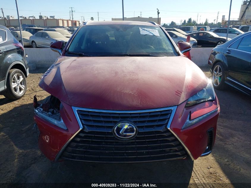 2021 Lexus Nx 300H Base/300H Luxury/300H F Sport Black Line VIN: JTJDJRDZXM501383 Lot: 40939283