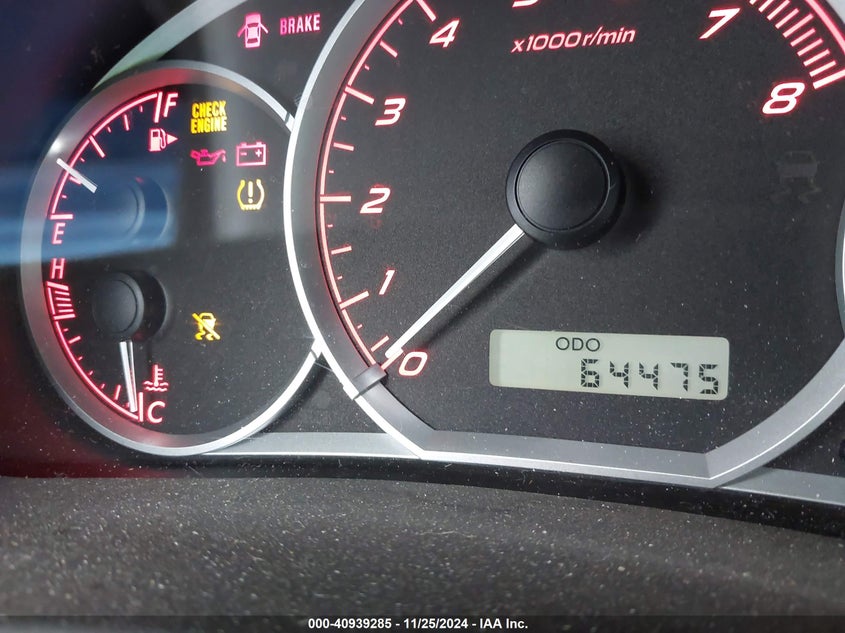 2009 SUBARU IMPREZA VIN: JF1GH76699G808918