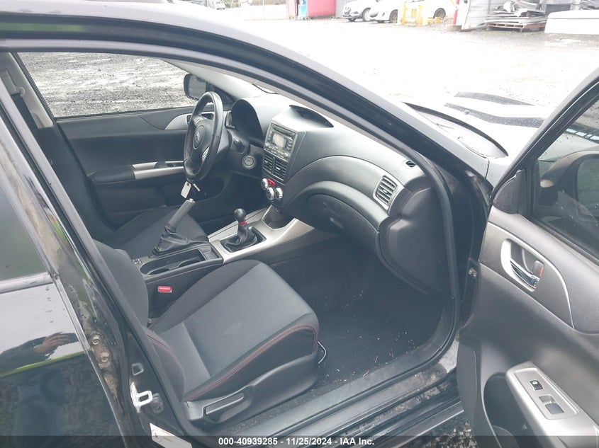 2009 SUBARU IMPREZA VIN: JF1GH76699G808918