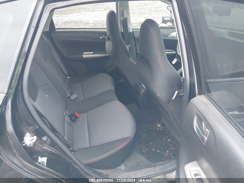 2009 SUBARU IMPREZA VIN: JF1GH76699G808918