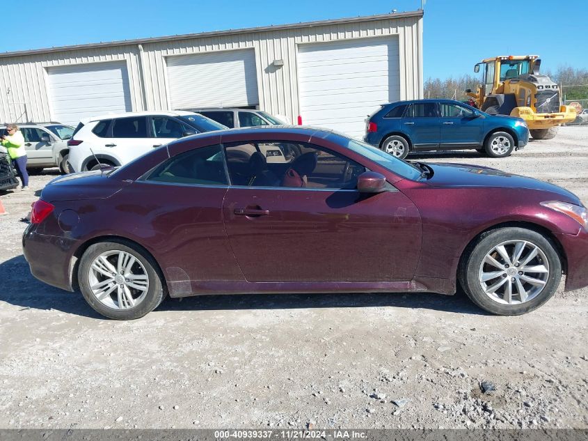 2010 Infiniti G37 VIN: JN1CV6FE3AM353804 Lot: 40939337