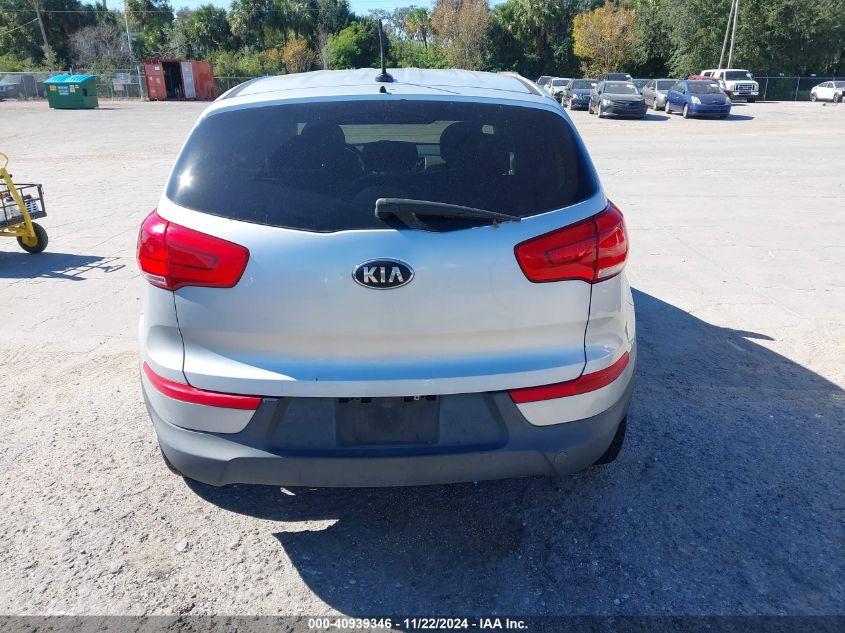 2015 Kia Sportage Lx VIN: KNDPB3AC6F7694695 Lot: 40939346