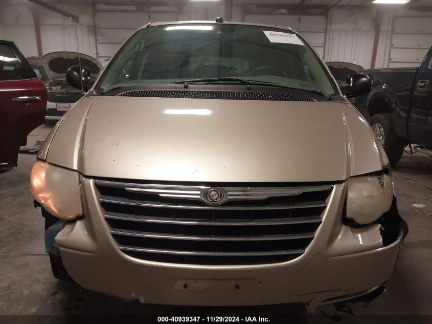 2005 Chrysler Town & Country Lx VIN: 2C4GP44R55R421624 Lot: 40939347