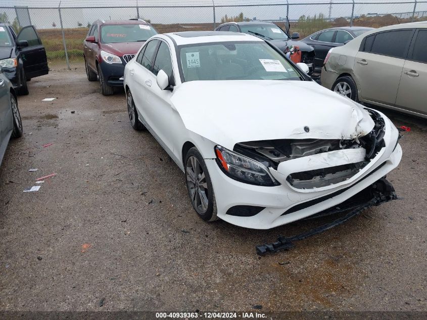 VIN WDDWF8DB1KR484185 2019 MERCEDES-BENZ C 300 no.1