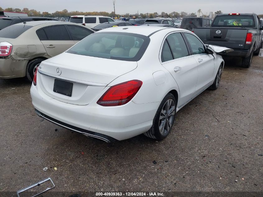 VIN WDDWF8DB1KR484185 2019 MERCEDES-BENZ C 300 no.4