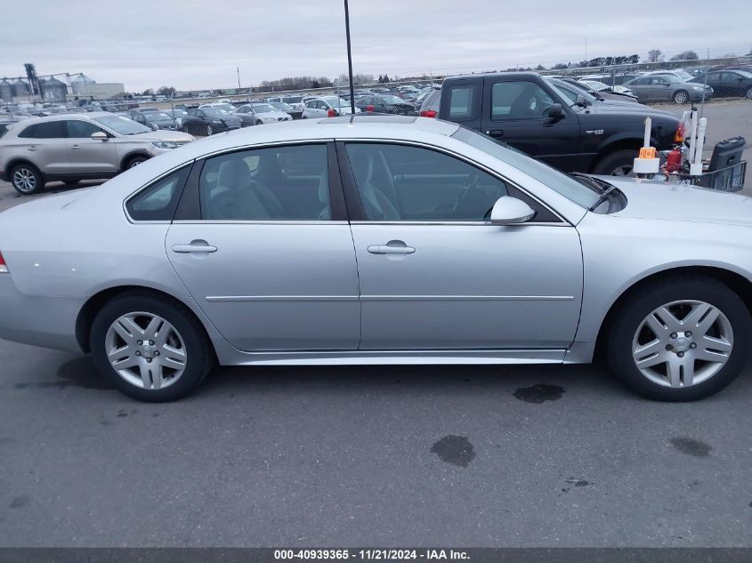 2013 Chevrolet Impala Lt VIN: 2G1WG5E32D1223696 Lot: 40939365