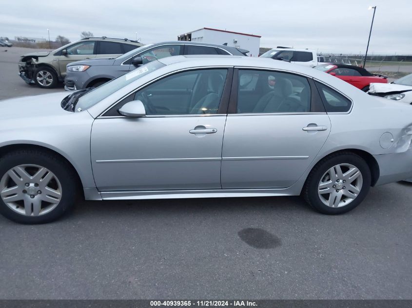 2013 Chevrolet Impala Lt VIN: 2G1WG5E32D1223696 Lot: 40939365