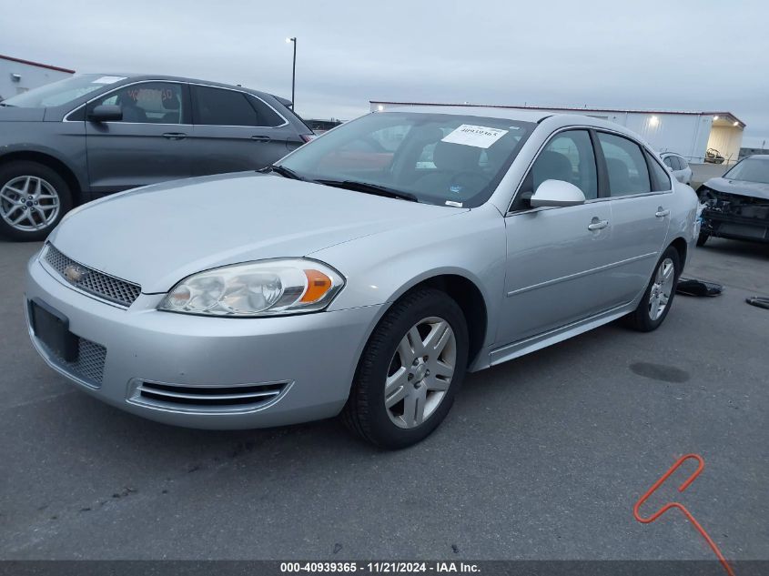 2013 Chevrolet Impala Lt VIN: 2G1WG5E32D1223696 Lot: 40939365