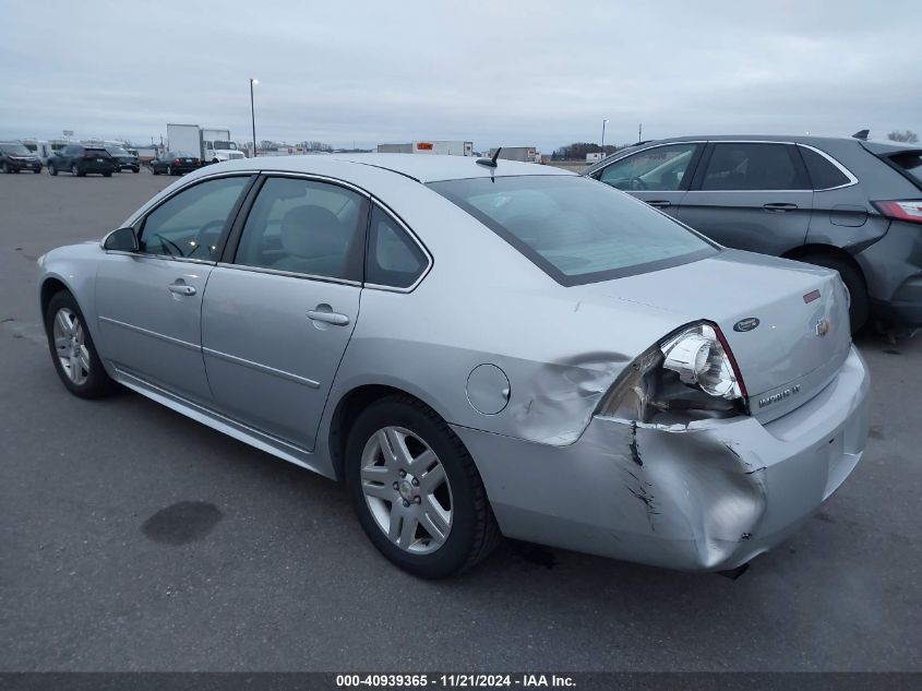 2013 Chevrolet Impala Lt VIN: 2G1WG5E32D1223696 Lot: 40939365