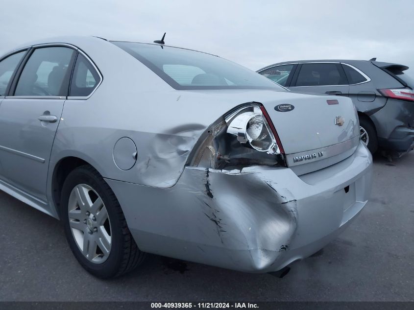 2013 Chevrolet Impala Lt VIN: 2G1WG5E32D1223696 Lot: 40939365