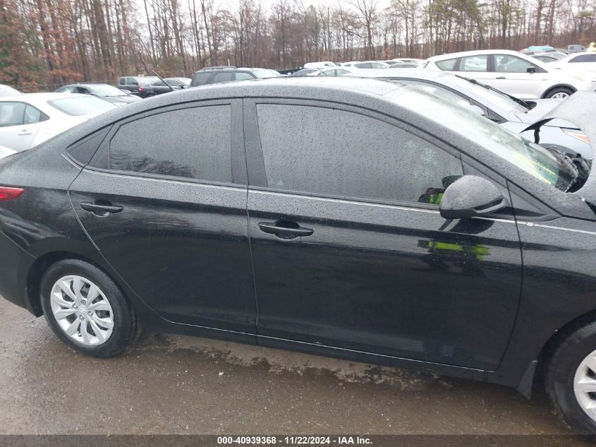 2022 Hyundai Accent Se VIN: 3KPC24A63NE156808 Lot: 40939368