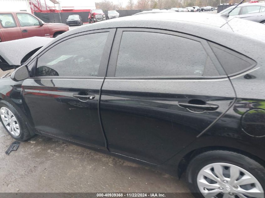 2022 Hyundai Accent Se VIN: 3KPC24A63NE156808 Lot: 40939368