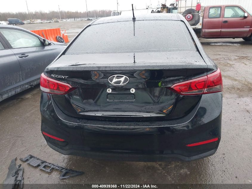 2022 Hyundai Accent Se VIN: 3KPC24A63NE156808 Lot: 40939368