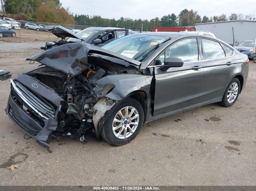 VIN 3FA6P0G74GR102295 2016 Ford Fusion, S no.2