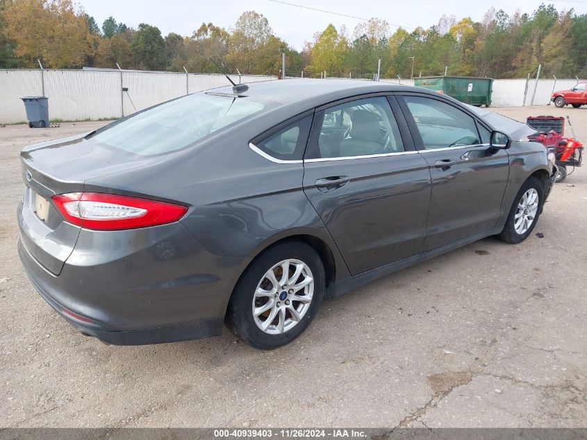 VIN 3FA6P0G74GR102295 2016 Ford Fusion, S no.4