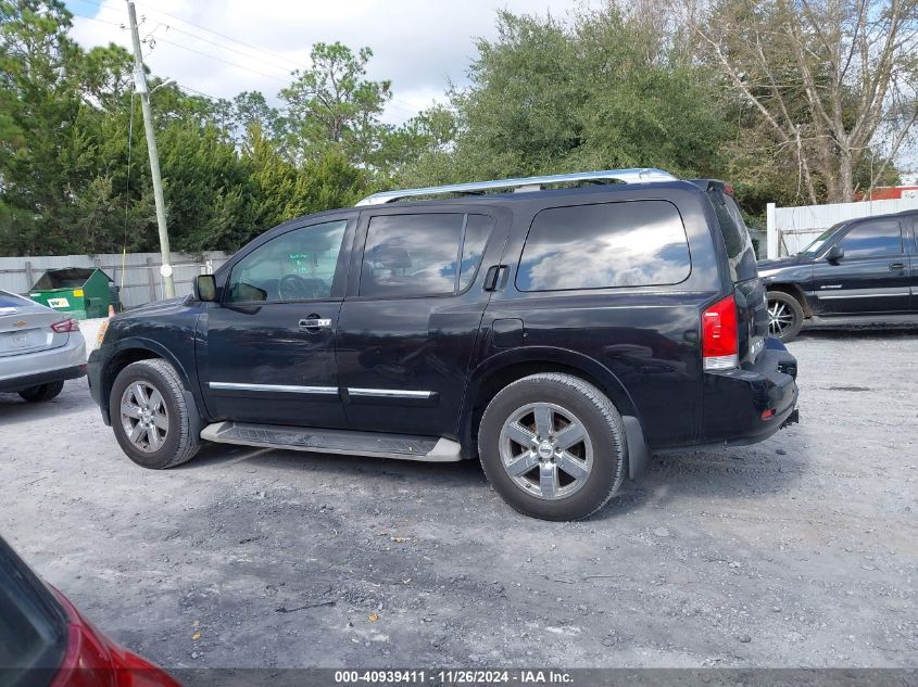 2010 Nissan Armada Platinum VIN: 5N1BA0NE2AN622352 Lot: 40939411