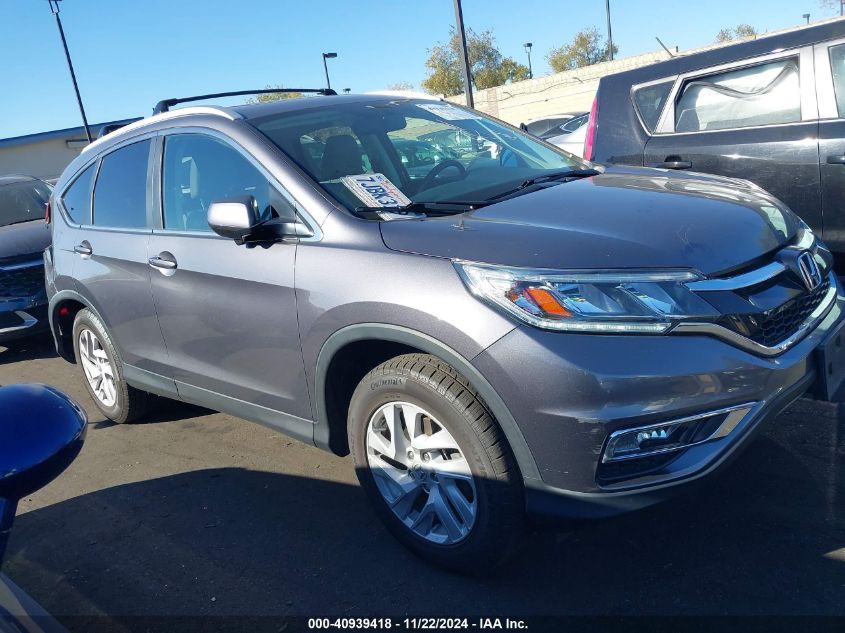 2015 Honda Cr-V Ex-L VIN: 2HKRM3H73FH506402 Lot: 40939418