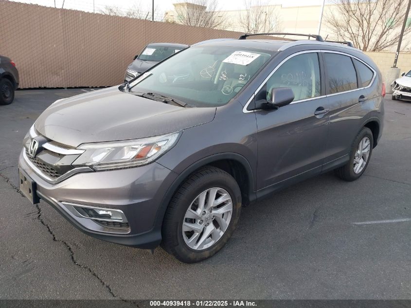 VIN 2HKRM3H73FH506402 2015 Honda CR-V, Ex-L no.2