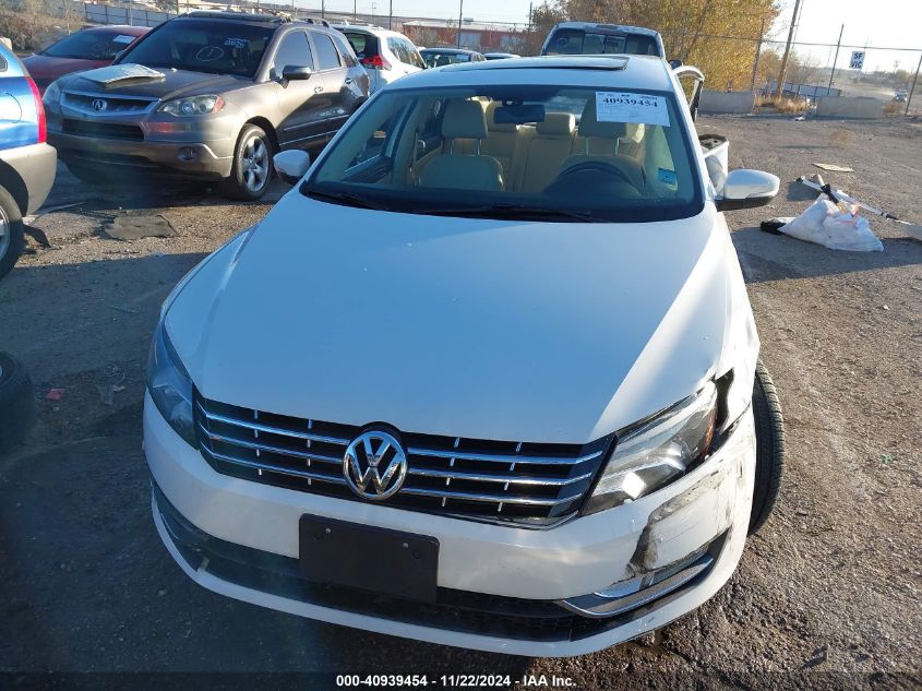 2014 VOLKSWAGEN PASSAT VIN: 1VWCS7A3XEC082766