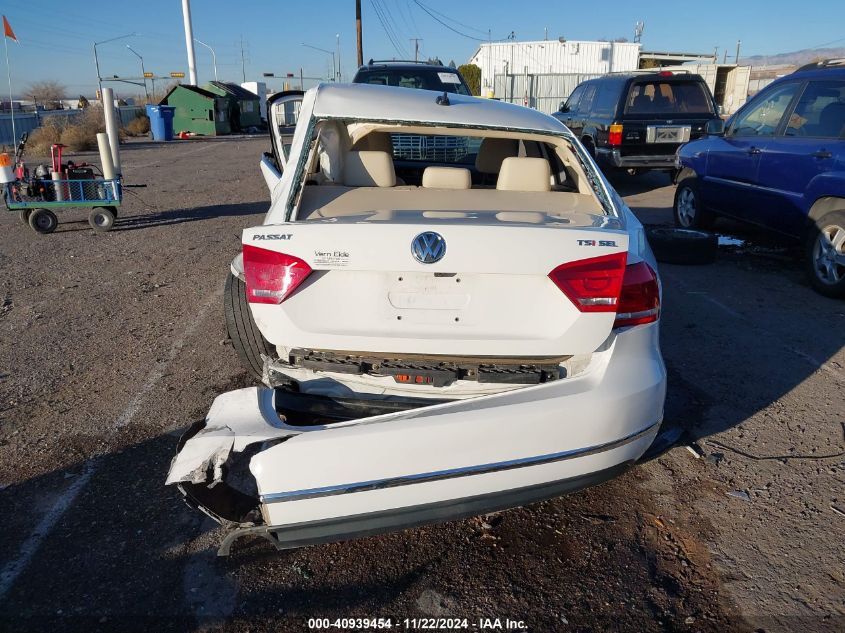 2014 VOLKSWAGEN PASSAT VIN: 1VWCS7A3XEC082766