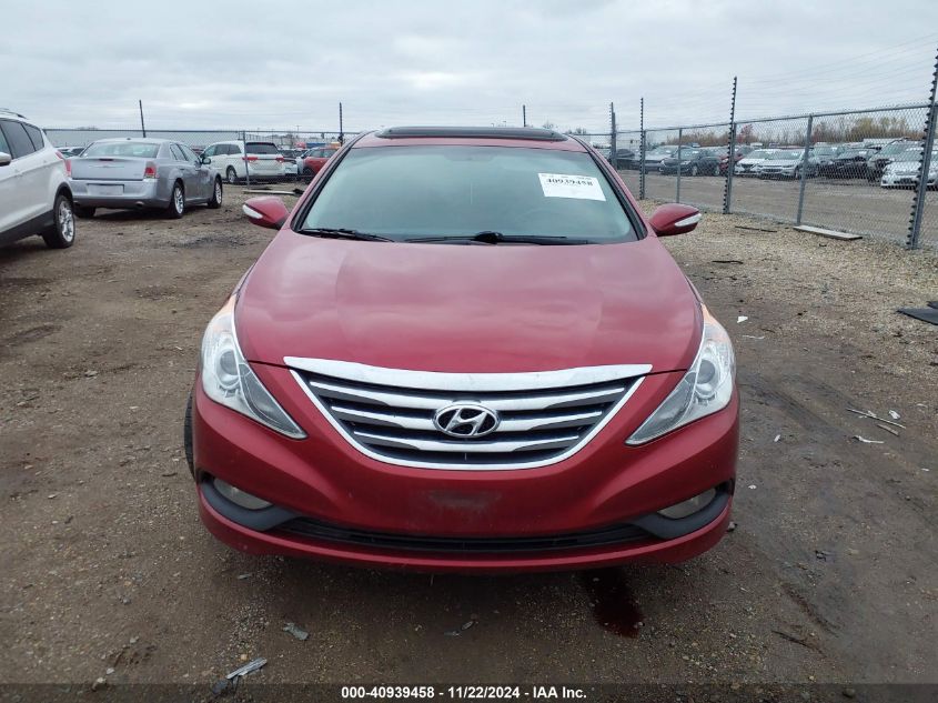 2014 Hyundai Sonata Limited VIN: 5NPEC4AC7EH835830 Lot: 40939458