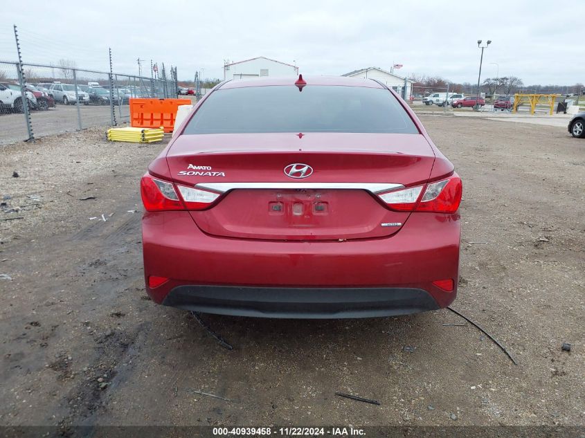 2014 Hyundai Sonata Limited VIN: 5NPEC4AC7EH835830 Lot: 40939458