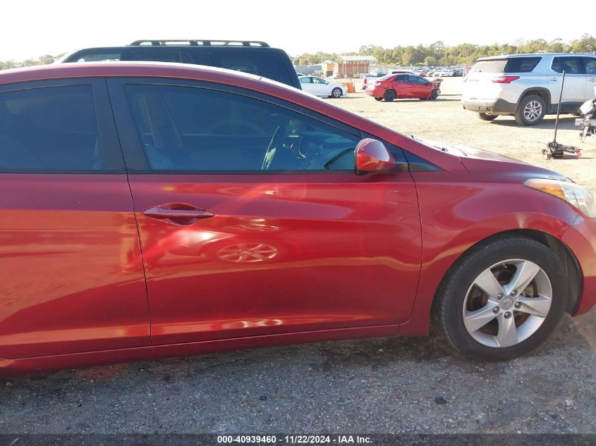 2013 Hyundai Elantra Gls VIN: 5NPDH4AE6DH255322 Lot: 40939460