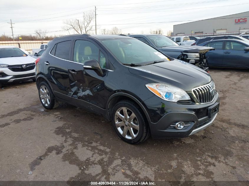 2016 Buick Encore Leather VIN: KL4CJGSB2GB577803 Lot: 40939484