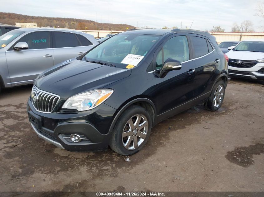 2016 Buick Encore Leather VIN: KL4CJGSB2GB577803 Lot: 40939484