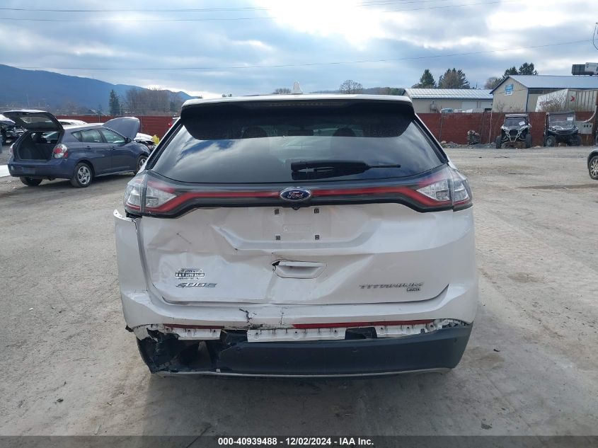 VIN 2FMPK4K83HBC58280 2017 Ford Edge, Titanium no.16