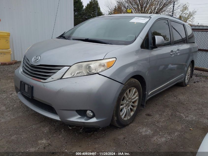 VIN 5TDYK3DC2DS374776 2013 Toyota Sienna, Xle V6 8... no.2