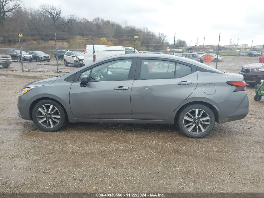 2021 Nissan Versa Sv Xtronic Cvt VIN: 3N1CN8EV4ML845480 Lot: 40939558