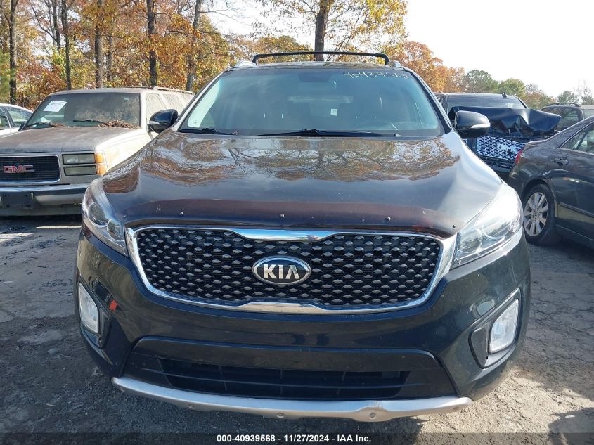 2016 Kia Sorento 3.3L Sx VIN: 5XYPK4A53GG100771 Lot: 40939568